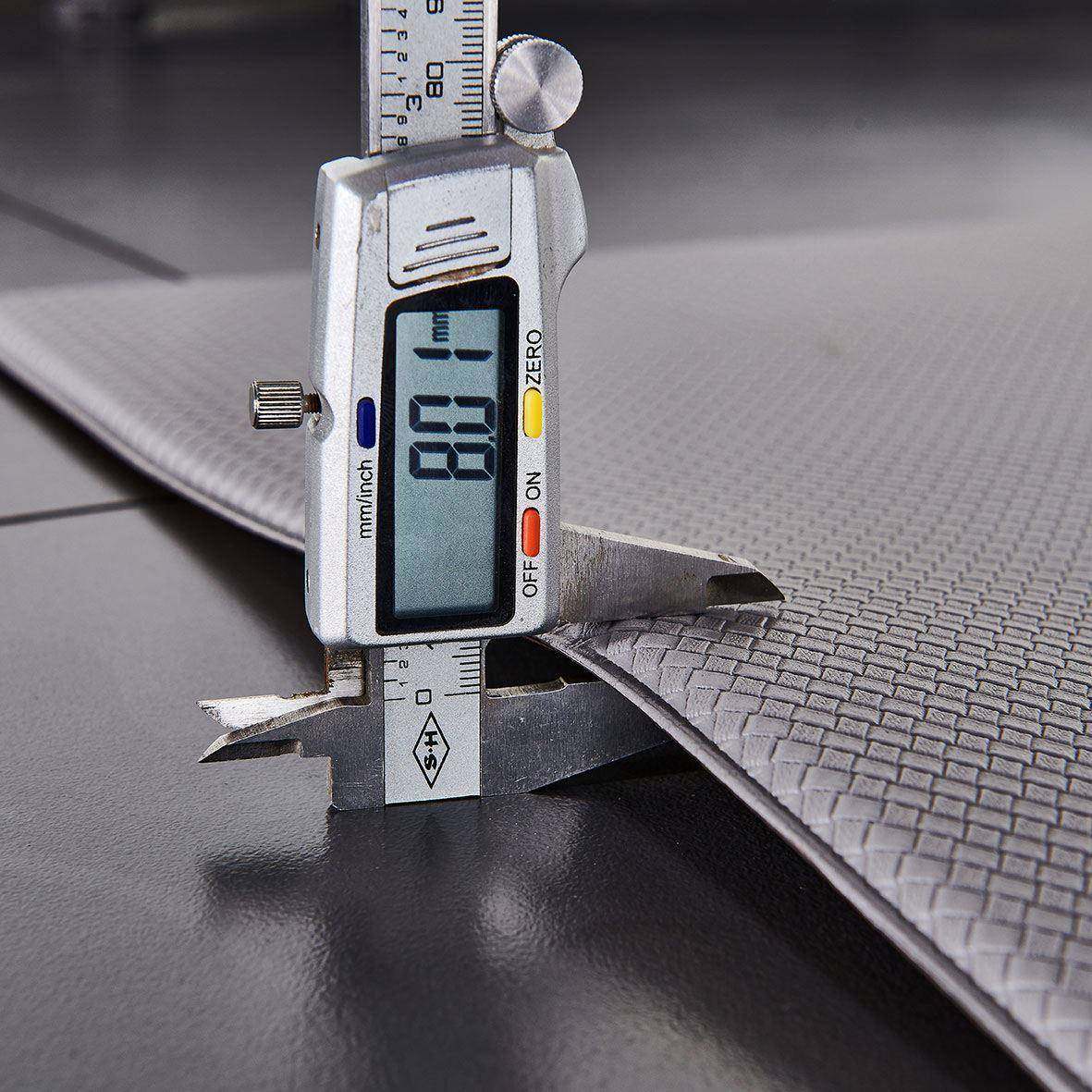 Thick pu floor mat kitchen notheron-slip washed leather door