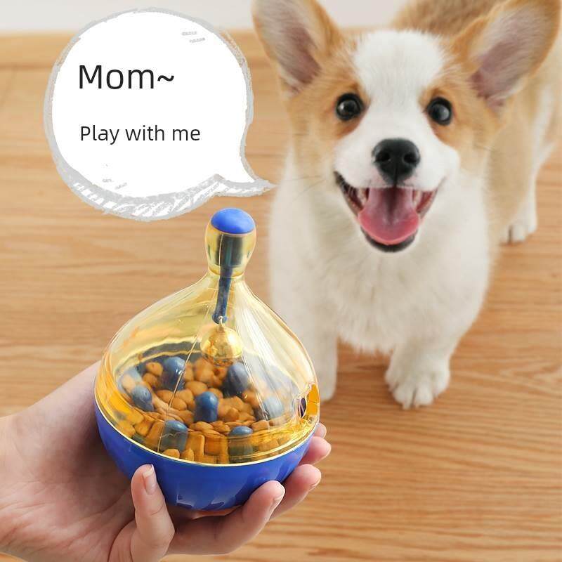 Dog leaky ball dog puzzle toy tumbler dog food intelligence