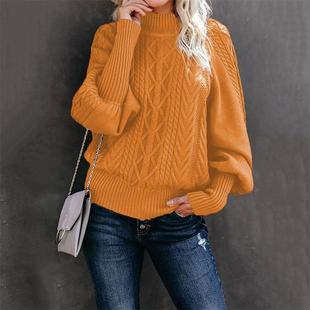 2022 winter sweater women ladies casual wool warm knit tops