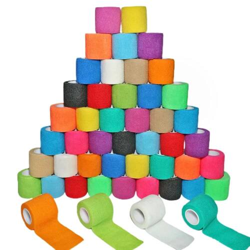 New Hot Elastic Bandage Elastoplast Self Adhesive Tape Sport