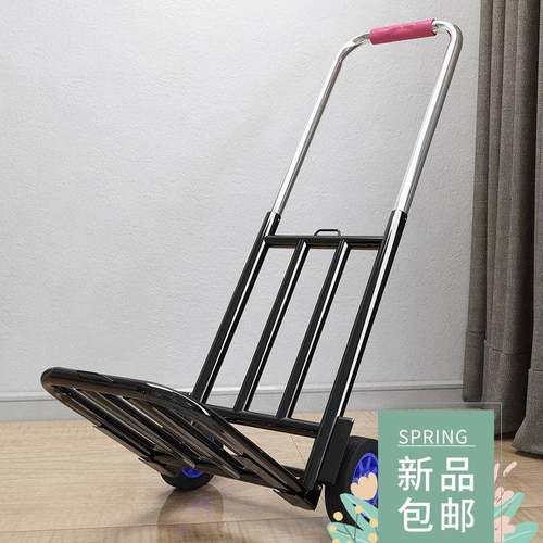 Fold hand cart shopp cart carry Trailer trolley