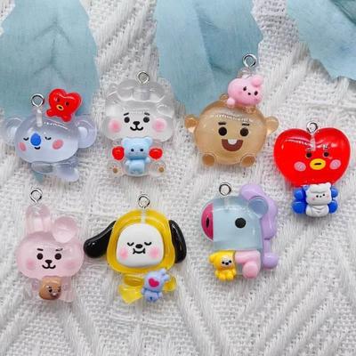 10PcsFunnyCartAnimal