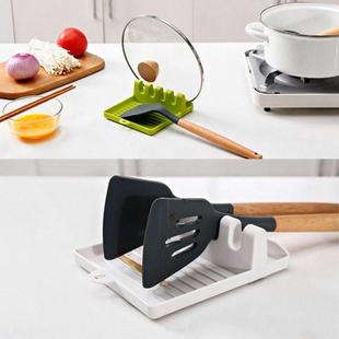 Fork Spatula Rack Kitchen Organize Holders Shelf Rest Spoon