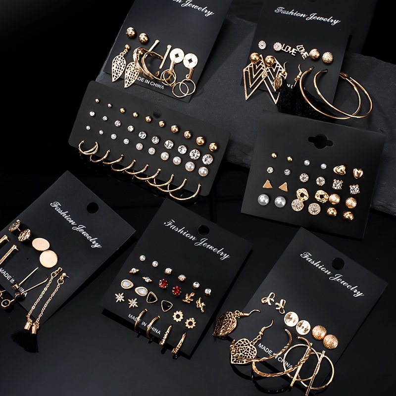 EarringsWomeGoldPtR