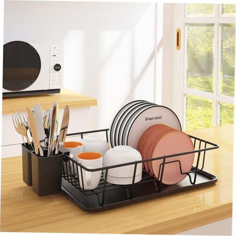 dish drying rack storage kitchen cup holder organizer洗碗架