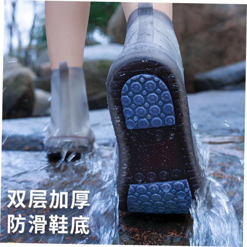 Rain Boots Waterproof Shoe Cover Silicone Unisex Shoes Prote