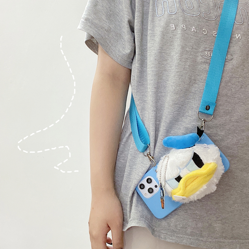 毛绒Apple/苹果保护壳零钱包13