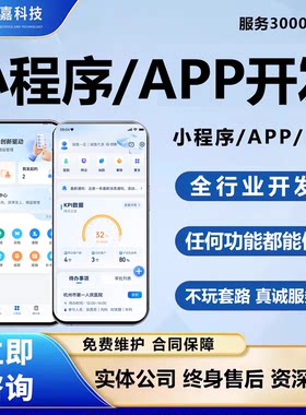 APP小程序开发定制教育医疗餐饮商城家政交友物联网管理系统开发