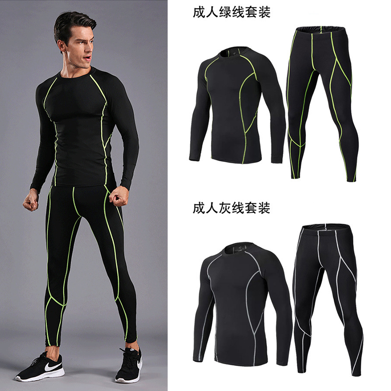 男士运动健身套装速干透气