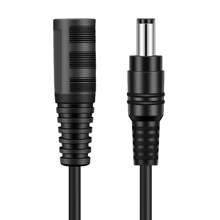景赛dc电源正负极转换线5.5*2.1转5.5*2.5mm转接线内正外负转换内负外正连接线母座转公头电源适配器极性转换