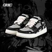 特价 LOW 清仓 朱志鑫同款 GRKC吉尔卡克 PAST GRIM复古鞋