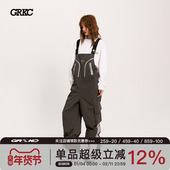 特价 宽松直筒阔腿裤 清仓 压胶工装 美式 GRKC吉尔卡克 背带裤 子