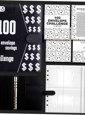 100Envelope Challenge Binder money saving book cash budget