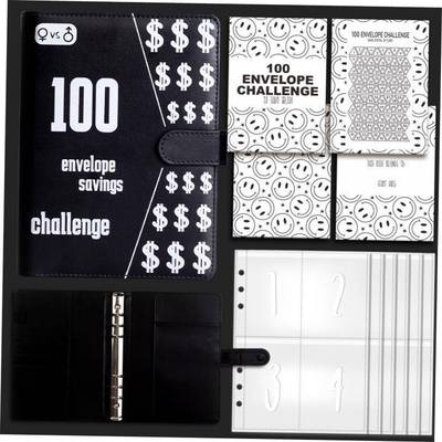 100Envelope Challenge Binder money saving book cash budget