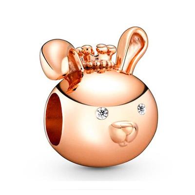 Queen and Crown Pendant Girls Beaded accessories Acorns and