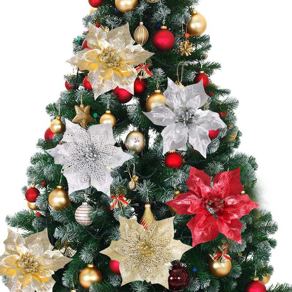 Christmas Party Dress Props Christmas Tree Decoration Gold P