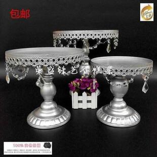 european-style wrought iron high cake stand wedding props