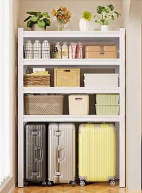 Under-the-bed luggage rack household storage rack balcony