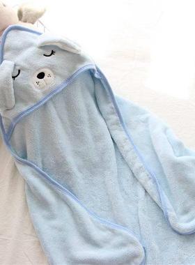Baby Hooded Towels Newborn Bathrobe Bath Towel Kids Blanket