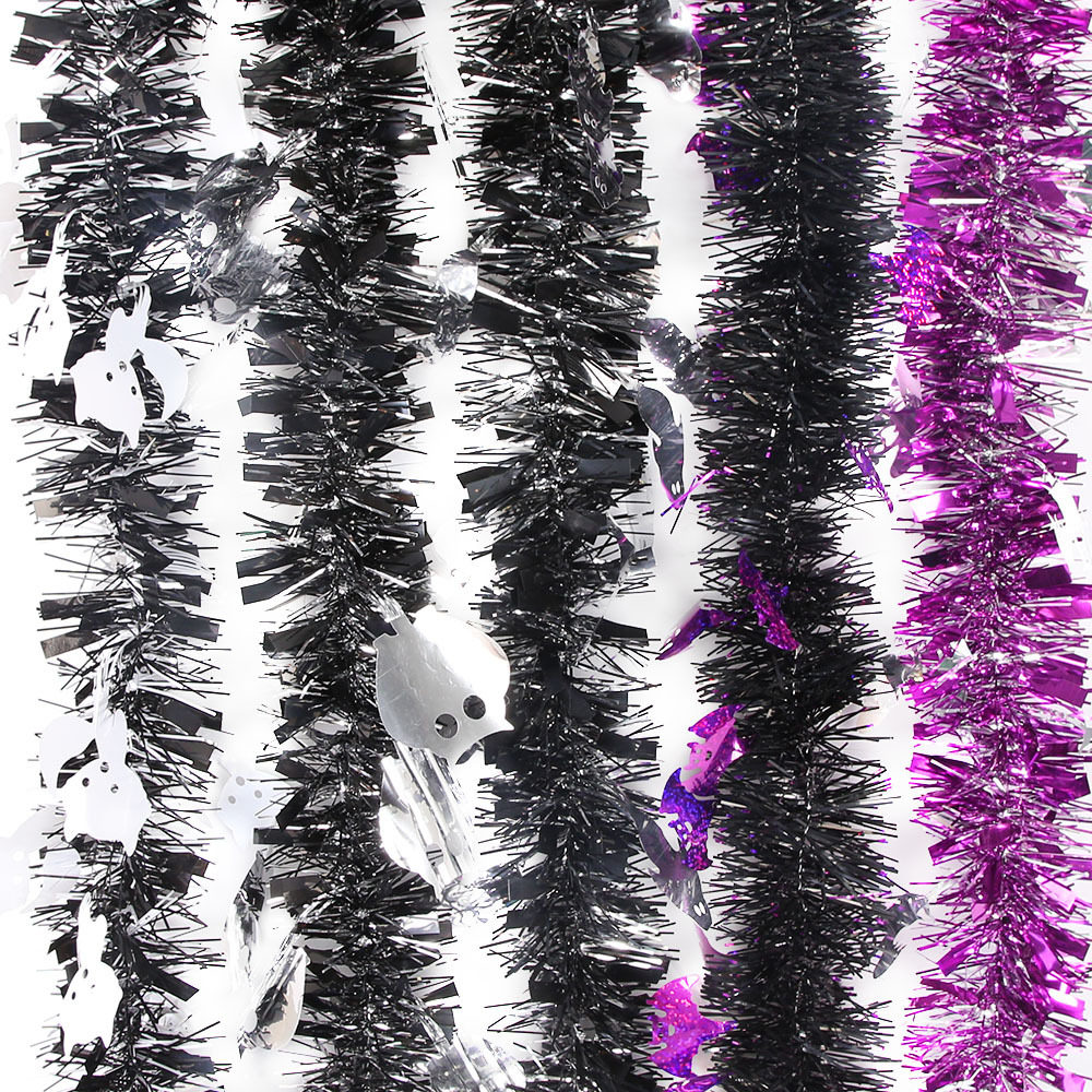 Halloween Black And Purple Dress Wool Ghost Festival Party D
