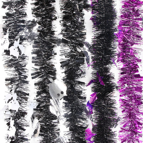 Halloween Black And Purple Dress Wool Ghost Festival Party D