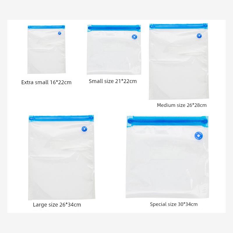 food vacuum storage bag big plastic sealing nuts small snack