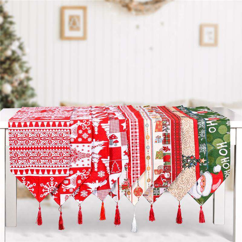 180*35cm Christmas Table Runner Decorations