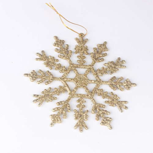 12cm Christmas Snowflake Hanging Ornament Christmas Party De