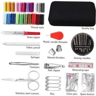 Sewing kit hand sewing needle and thread storage box set
