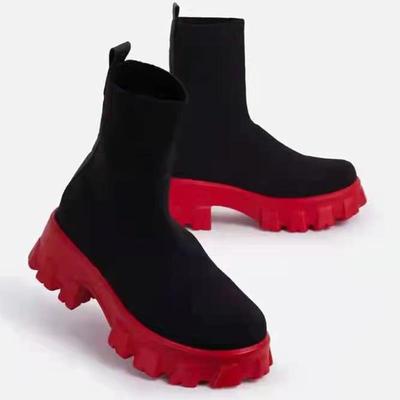 Women Boots White Platform Boots For Winter Autumn Botas Fem