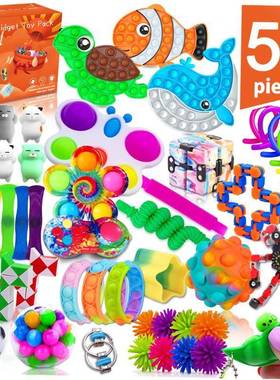 Mystery Fdget Toys Pack Set Pack Ant Stress Chrstmas Adve