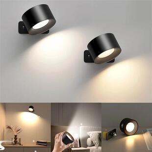 LED Wall Sconces light, 3 Brightness Levels 3 Color Modes Wa