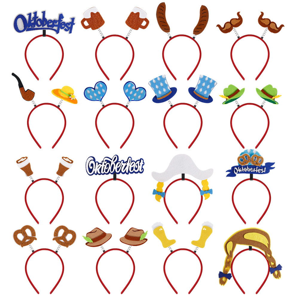 Germany Munich Oktoberfest Hairband Holiday Party Decoration