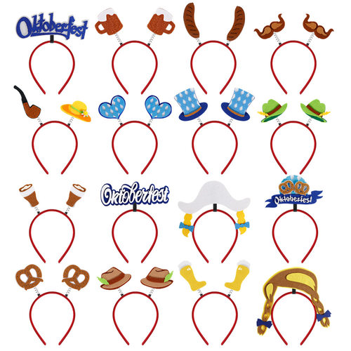 Germany Munich Oktoberfest Hairband Holiday Party Decoration