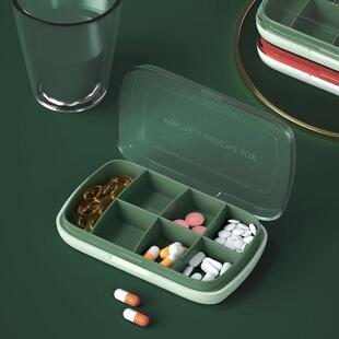 Pill Box Holder Weekly Medicine Storage Organizer Container