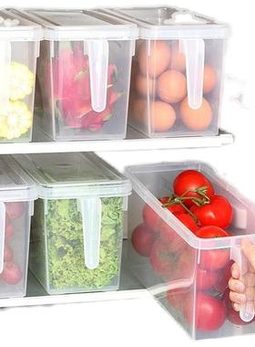 buckets refrigerators food storage boxes transparent
