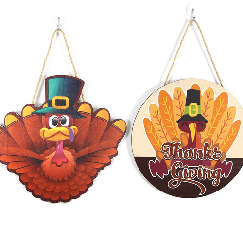 Thanksgiving Decorative Wooden Sign Autumn Harvest Festival