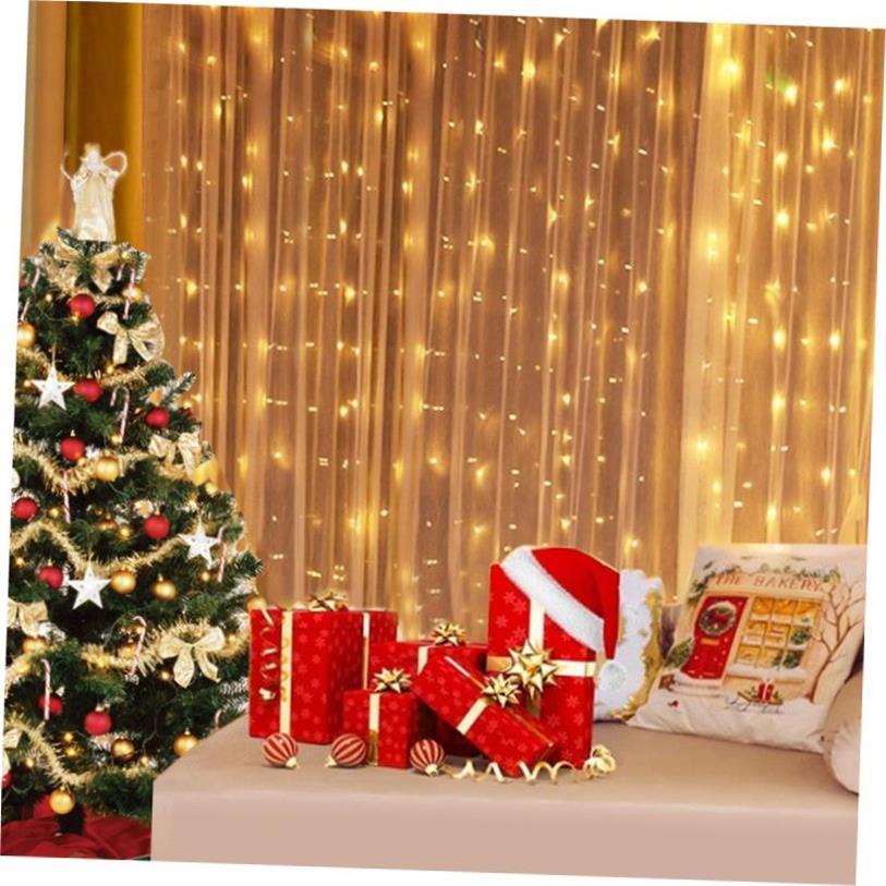 Valentine's Day 3m Led Curtain Garland Fairy Lights Fest