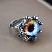 joint finger ring punk mens domineering snake Male rings