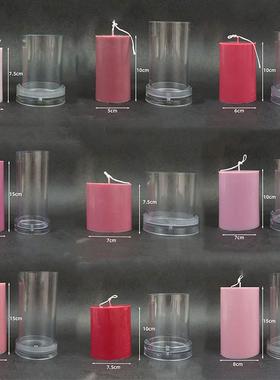 Large 3D Flat Top Cylindrical Candle Mold Handmade Candle Ma