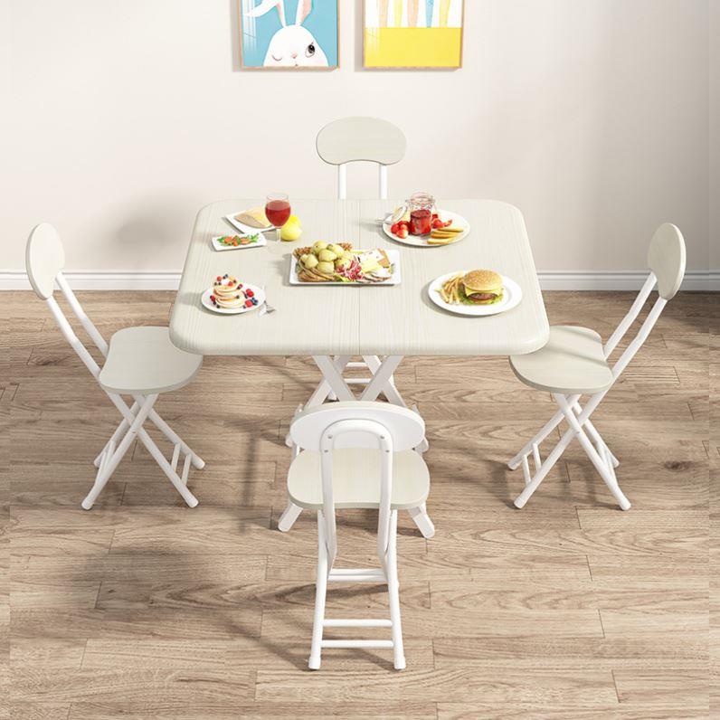 Foldable table, easy to rent, dining table for home use, por