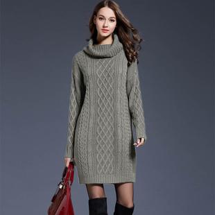winter dress for women plus size maxi dresses long Sweater