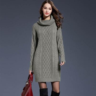 winter dress for women plus size maxi dresses long Sweater