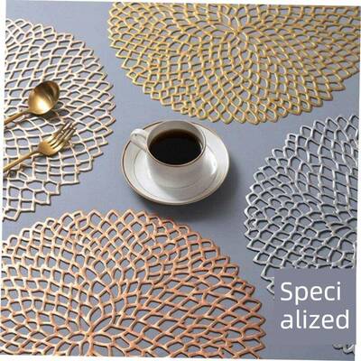 Round Coaster Insulation Table Mats Pads Plastic Table Place