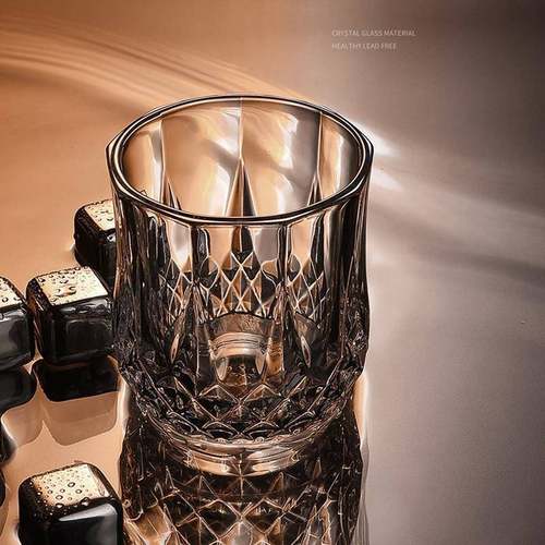 red wine set crystal whiskey glass cup old fashioned cup