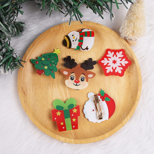 New Christmas Decorative Hair Clips For Children And Adults