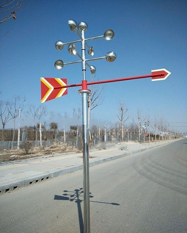 Wind vane outdoors Meteorology Anemometer Parking apron Wind direction Metal outdoor environmental protection Construction workers Tester trianglein the Hardware/Tool , Instrumentation , Anemometer  category - from Buy2taobao.com to provide professional Taobao agent buy service