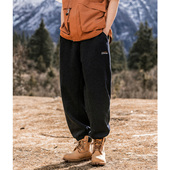 卫裤 Mountain 休闲裤 男女宽松长裤 valley24SS春装 刺绣束脚哈伦裤