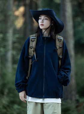 Mountain valley2024春秋款户外三合一冲锋衣摇粒绒内胆 保暖外套