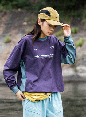 Mountainvalley春秋户外速干轻量运动长袖T恤徒步骑行运动套头衫